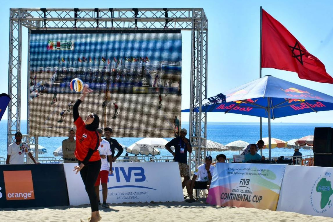 المنتخب المغربي للكرة الطائرة الشاطئية إناث يتأهل إلى بطولة العالم