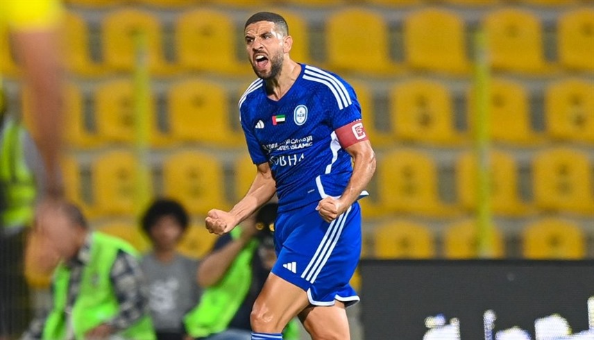 تاعرابت يقود النصر لفوز كبير على العروبة في الدوري الإماراتي